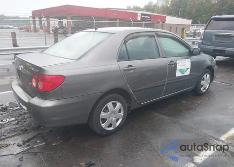 2007 Toyota Corolla Ce из США, поврежденный, VIN 2T1BR30E77C736543